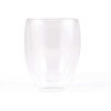 Promotional Valencia 350ml Double Wall Glass Cups No Lid
